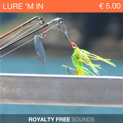 Fishing gear sounds sample pack